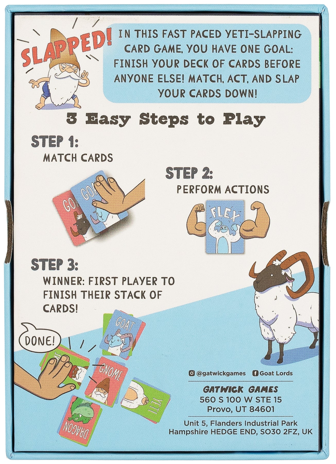 Yeti Slap Tutorial - Rules and Playthrough! 